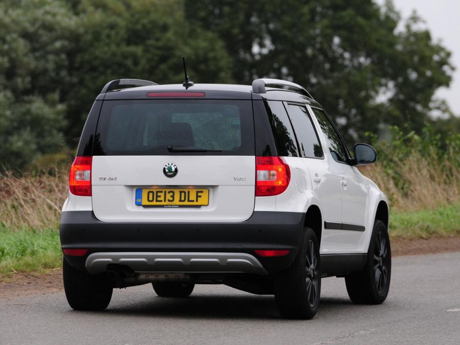  Skoda Yeti Adventure 2013 года  (UK) (фото 3 из 6)